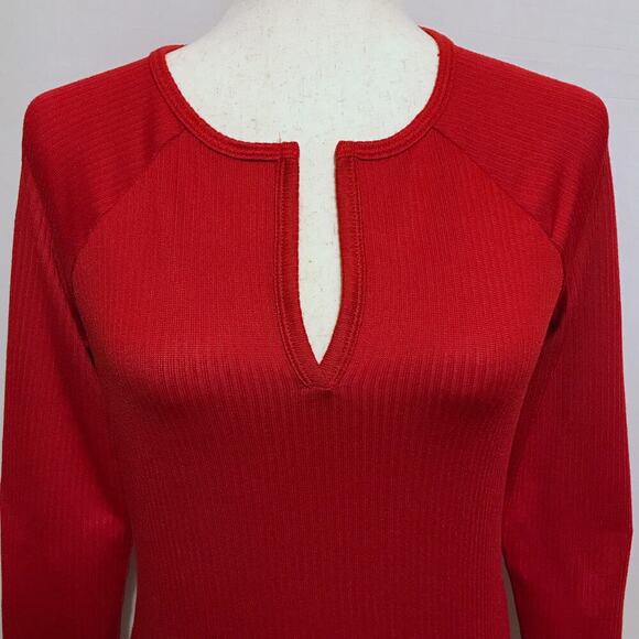 Jenni NWT Red Long Sleeves Sleepwear Top Women Various - Picture 2 of 9